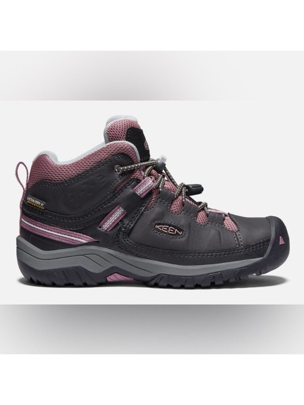 Keen Kids' Waterproof Boots - Navy and Pink